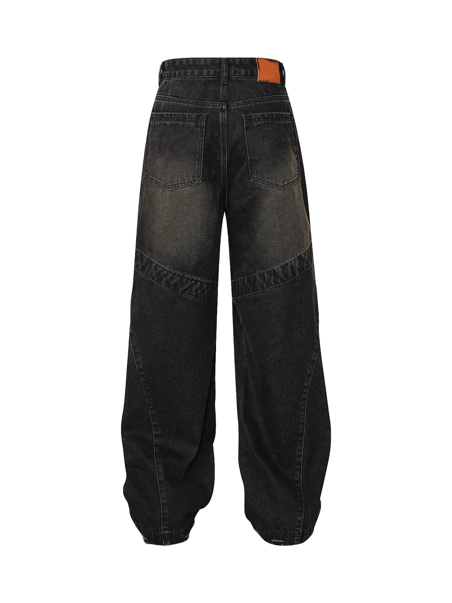 1984 American High Street Washed Distressed Jeans