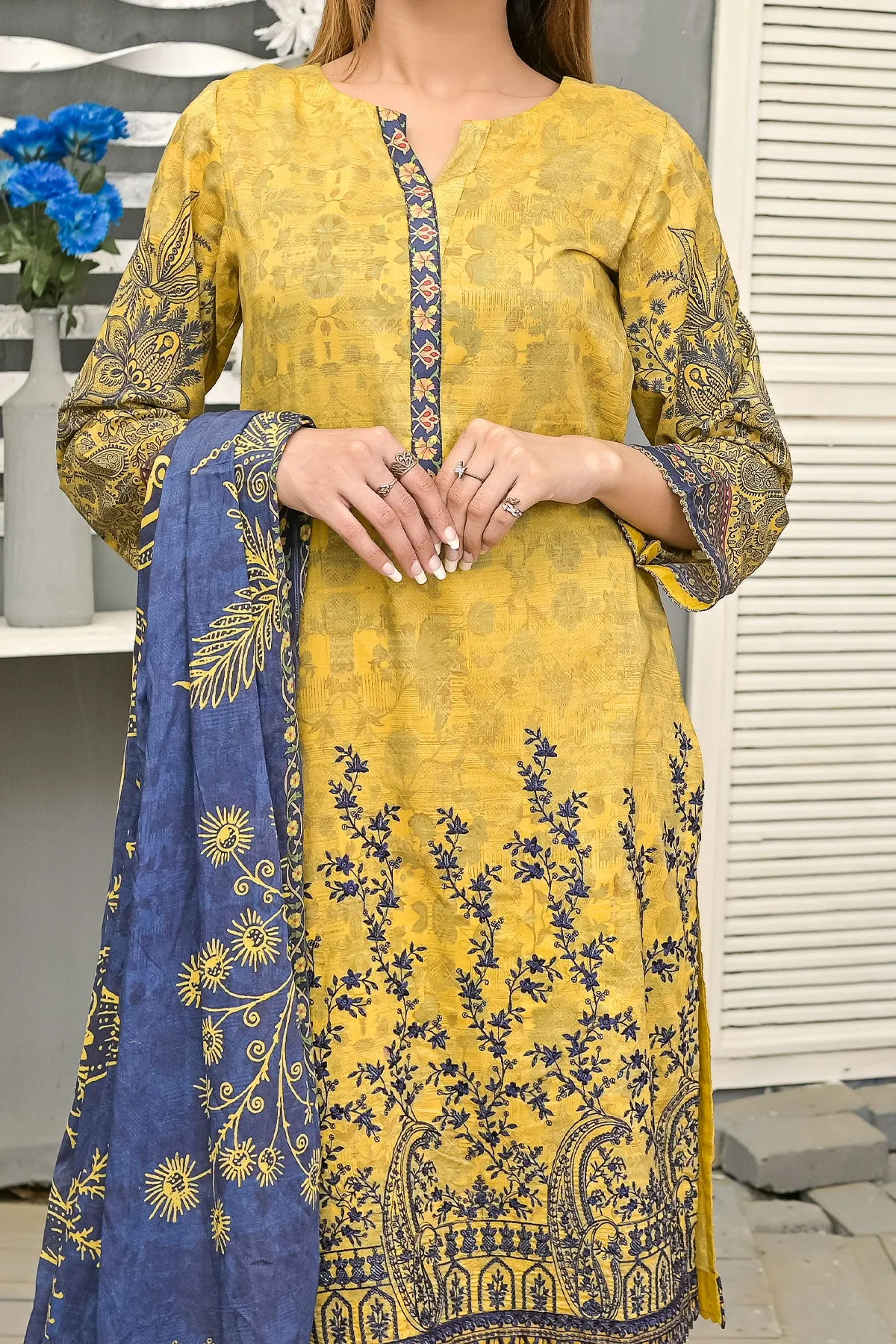 3 PIECE DIGITAL PRINT LAWN| DPC-231