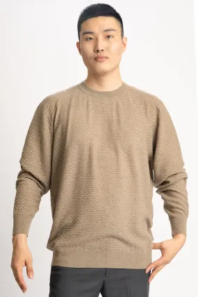 3D Pattern Cashmere Sweater