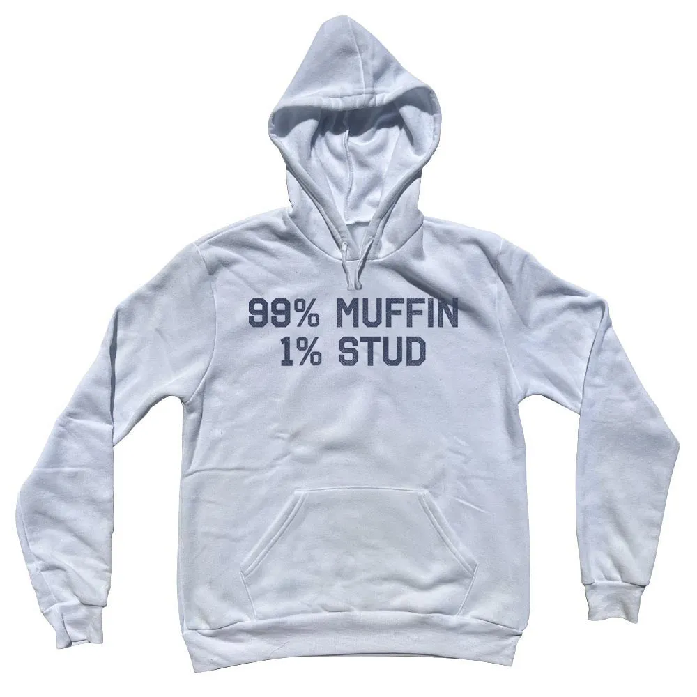 99% Muffin 1% Stud Tri-Blend Hoodie