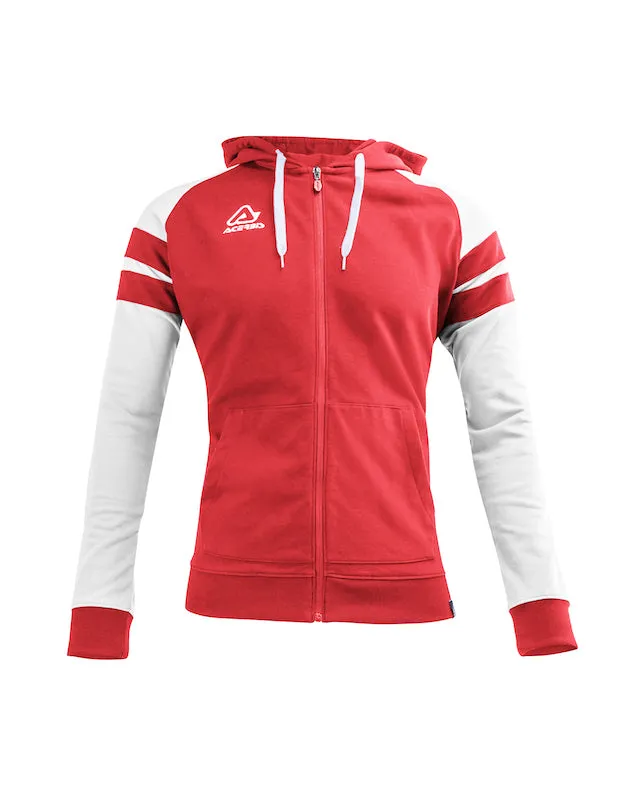 ACERBIS KEMARI HOODIE RED WHITE