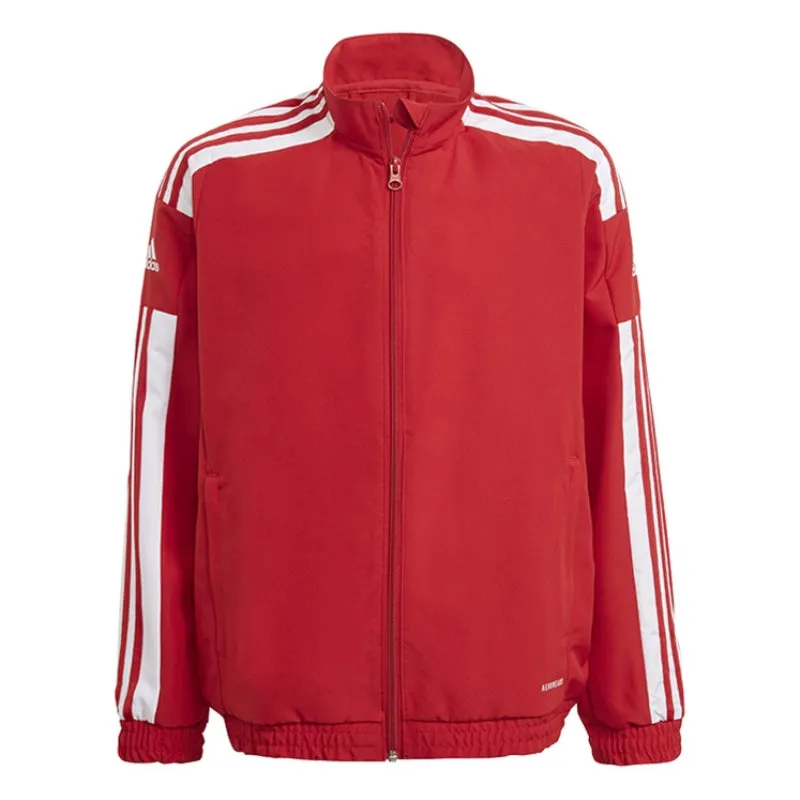 ADIDAS SQUADRA 21 PRESENTATION JACKET TEAM POWER RED/WHITE