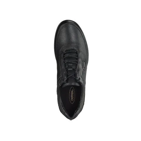 Aetrex Holly Lace Up (Women) - Black Leather