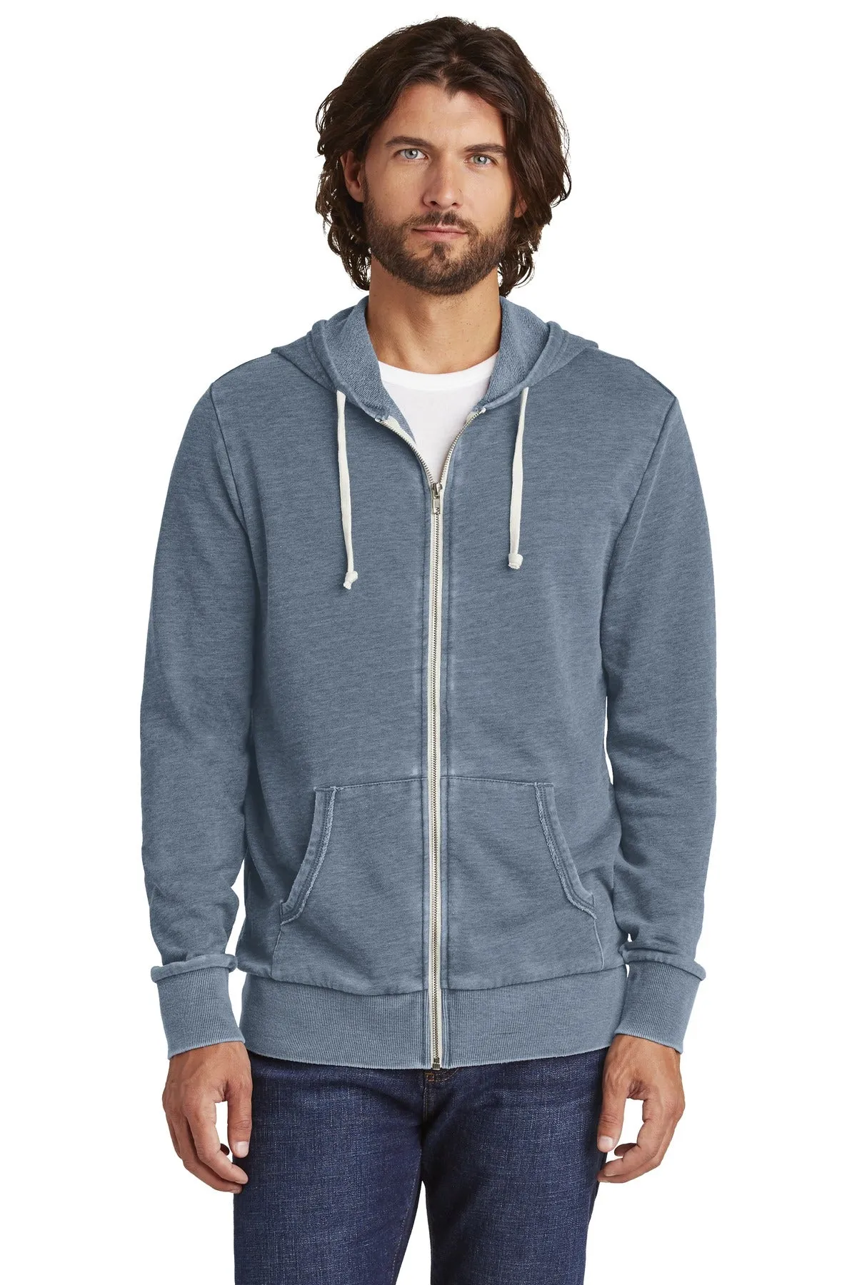 Alternative Burnout Laid-Back Zip Hoodie. AA8636