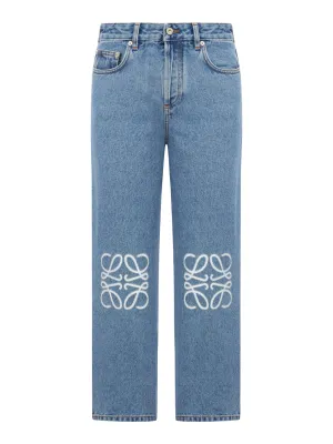 ANAGRAM CROPPED JEANS