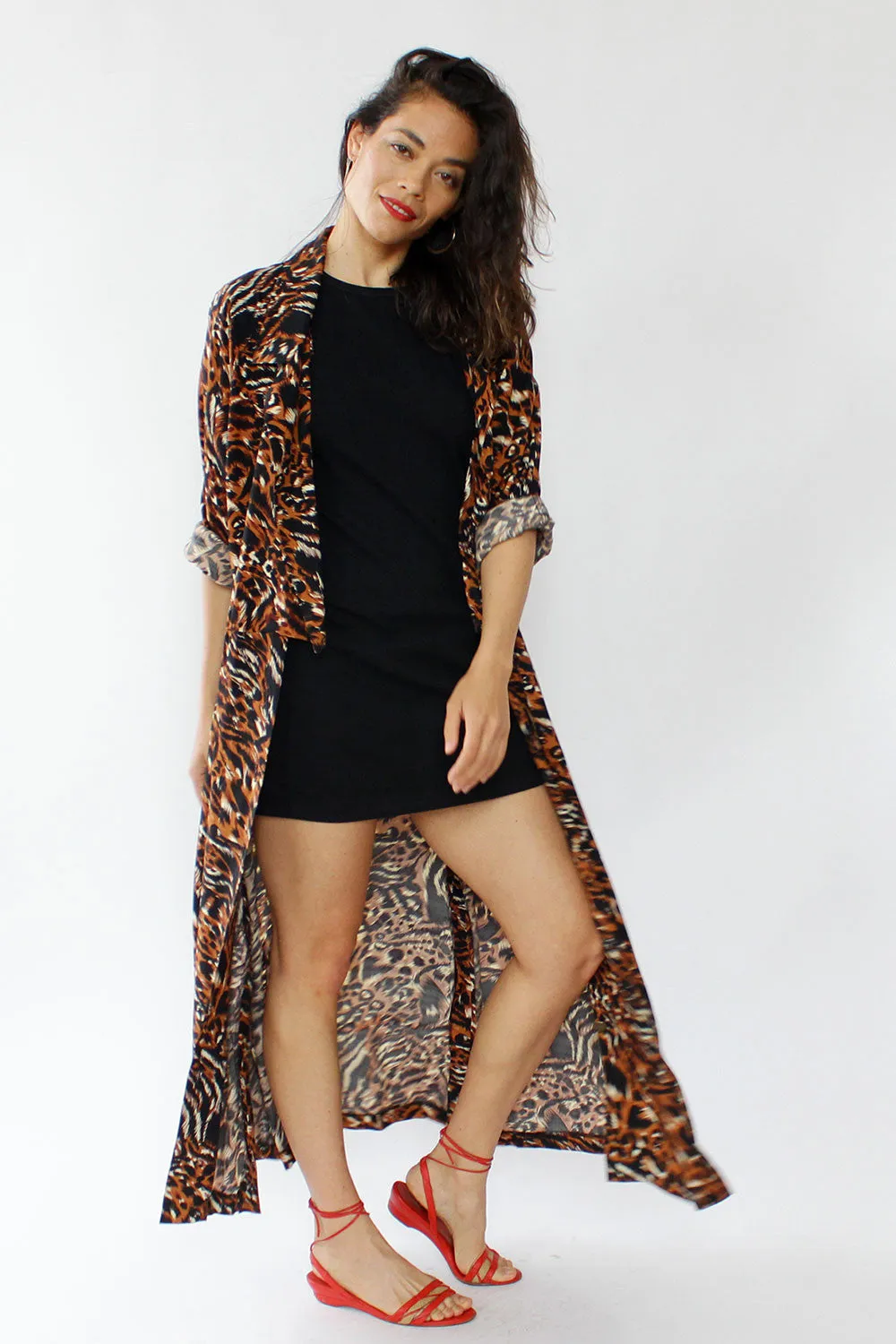 Animal Instinct Duster Dress L/XL