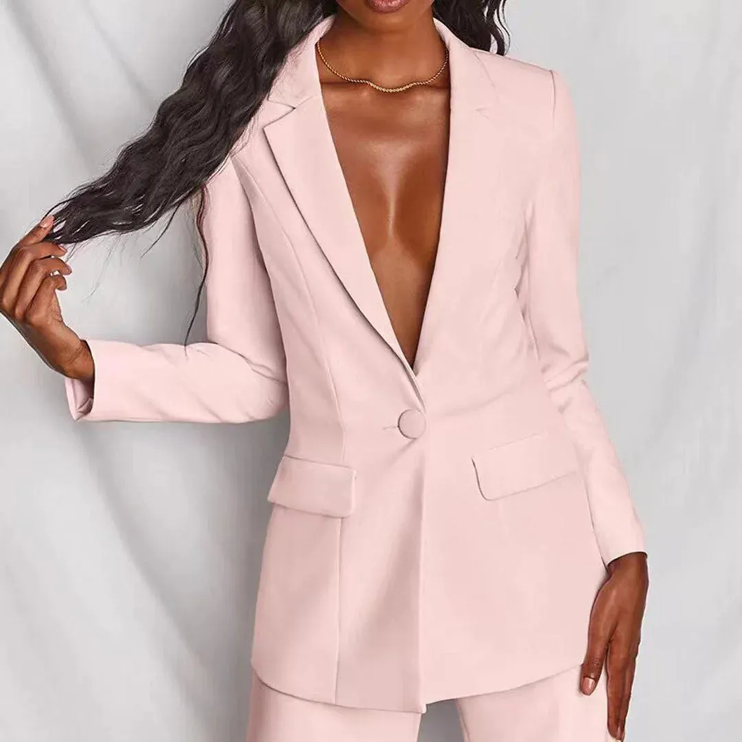 Auden - Elegant Blazer And Pants Set