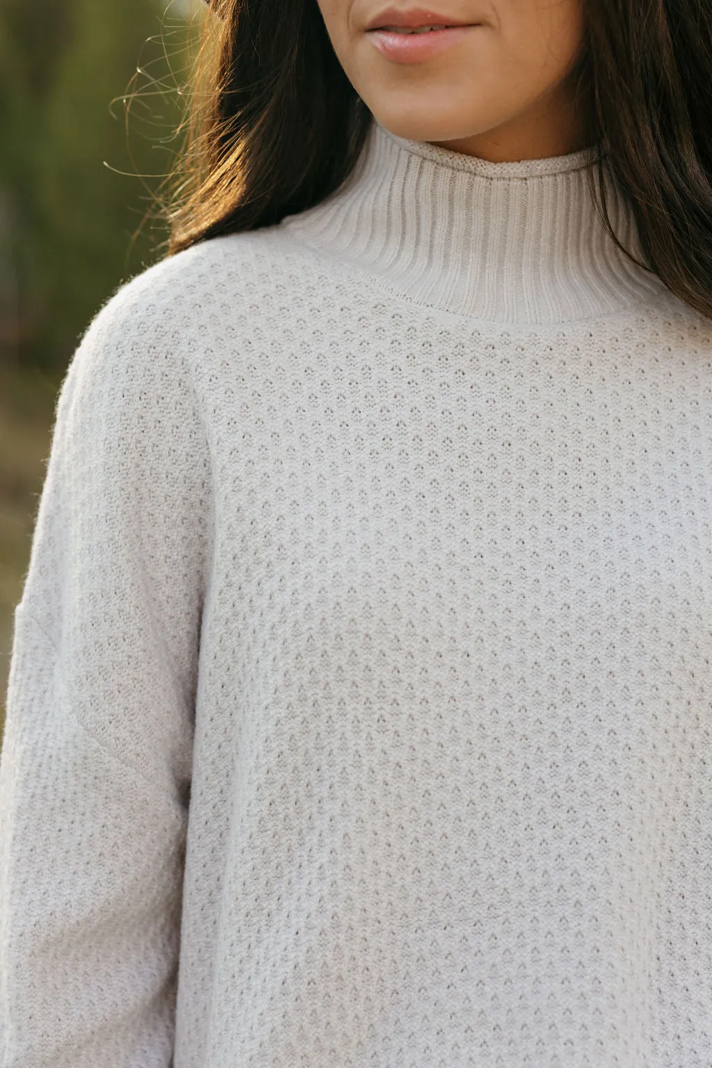 August Sweater-Dove Grey