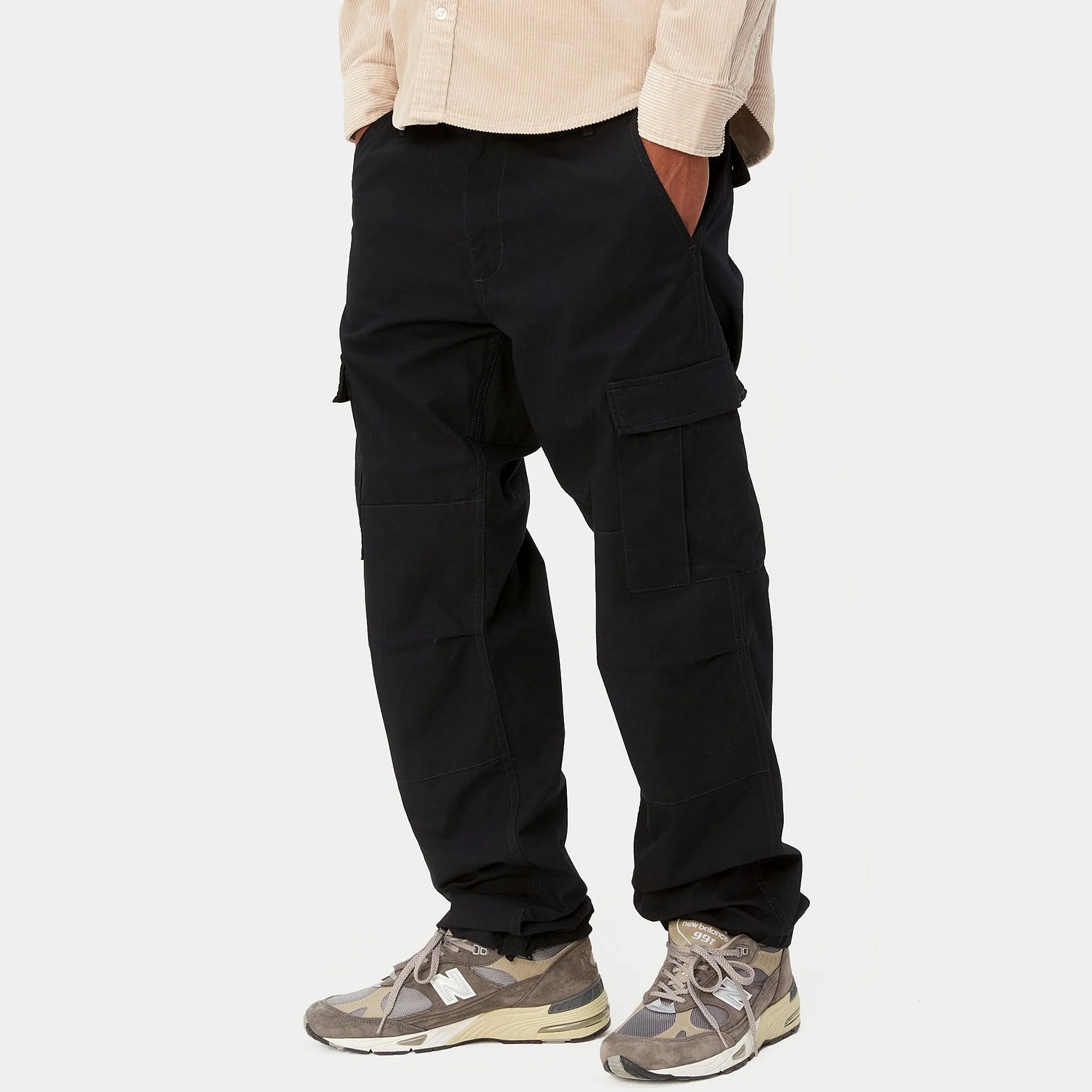 Aviation Pant (BLACK RINSED)