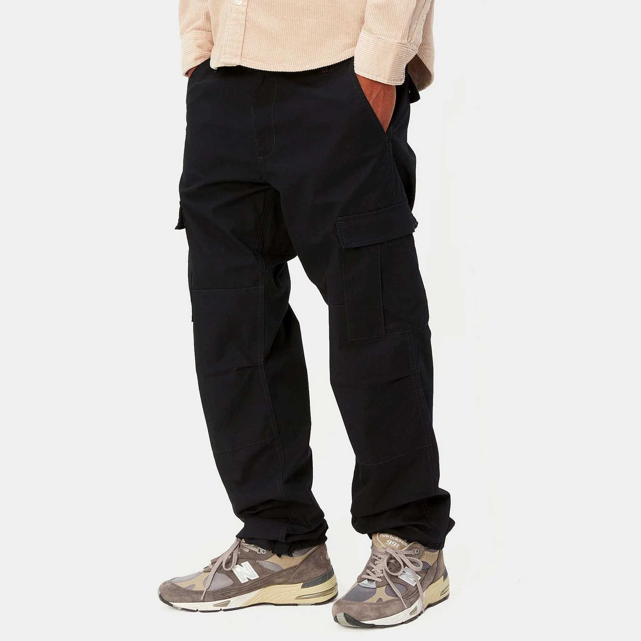 Aviation Pant L34 (Black Rinsed)