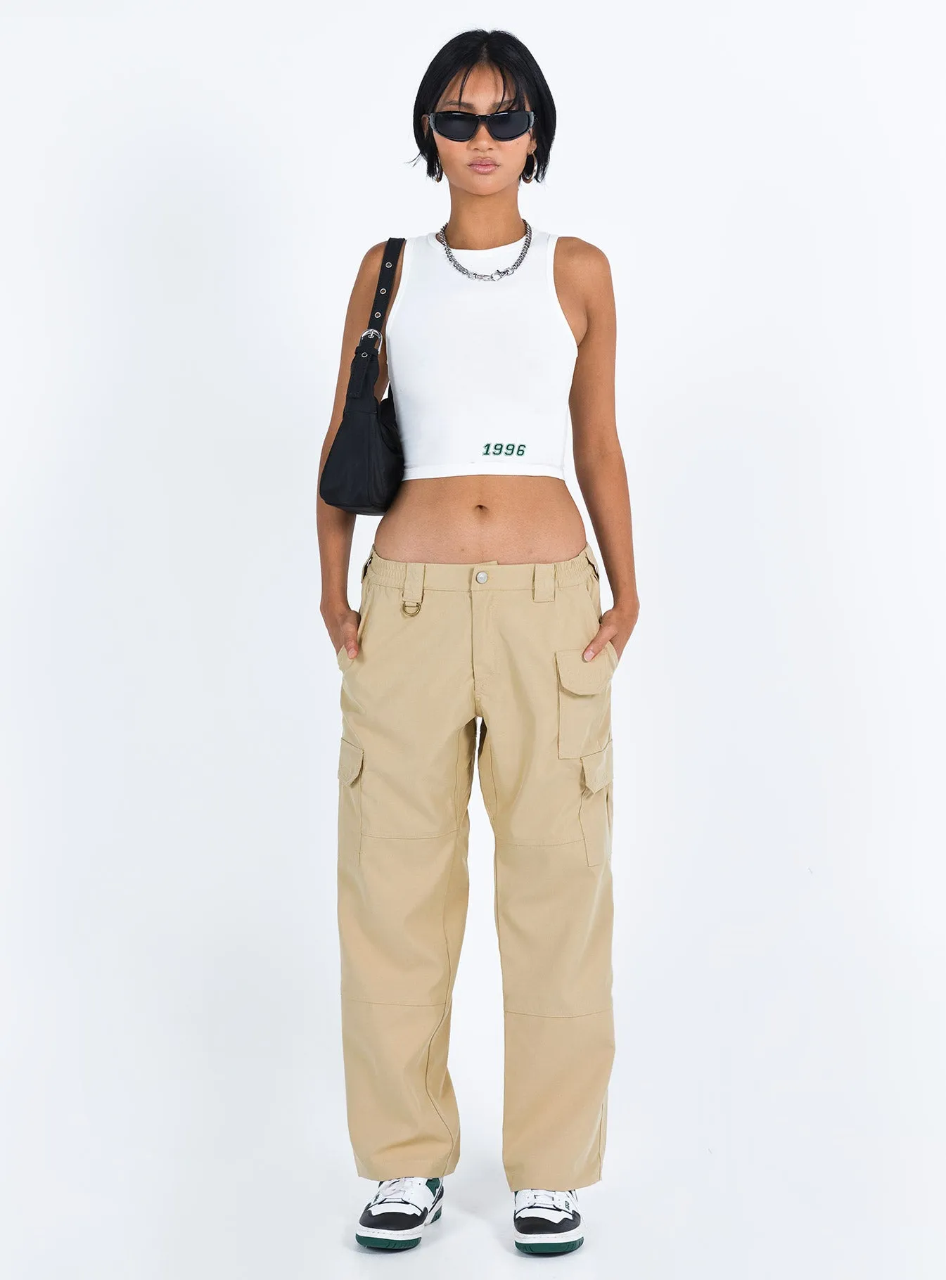 Aysa Cargo Pants Khaki