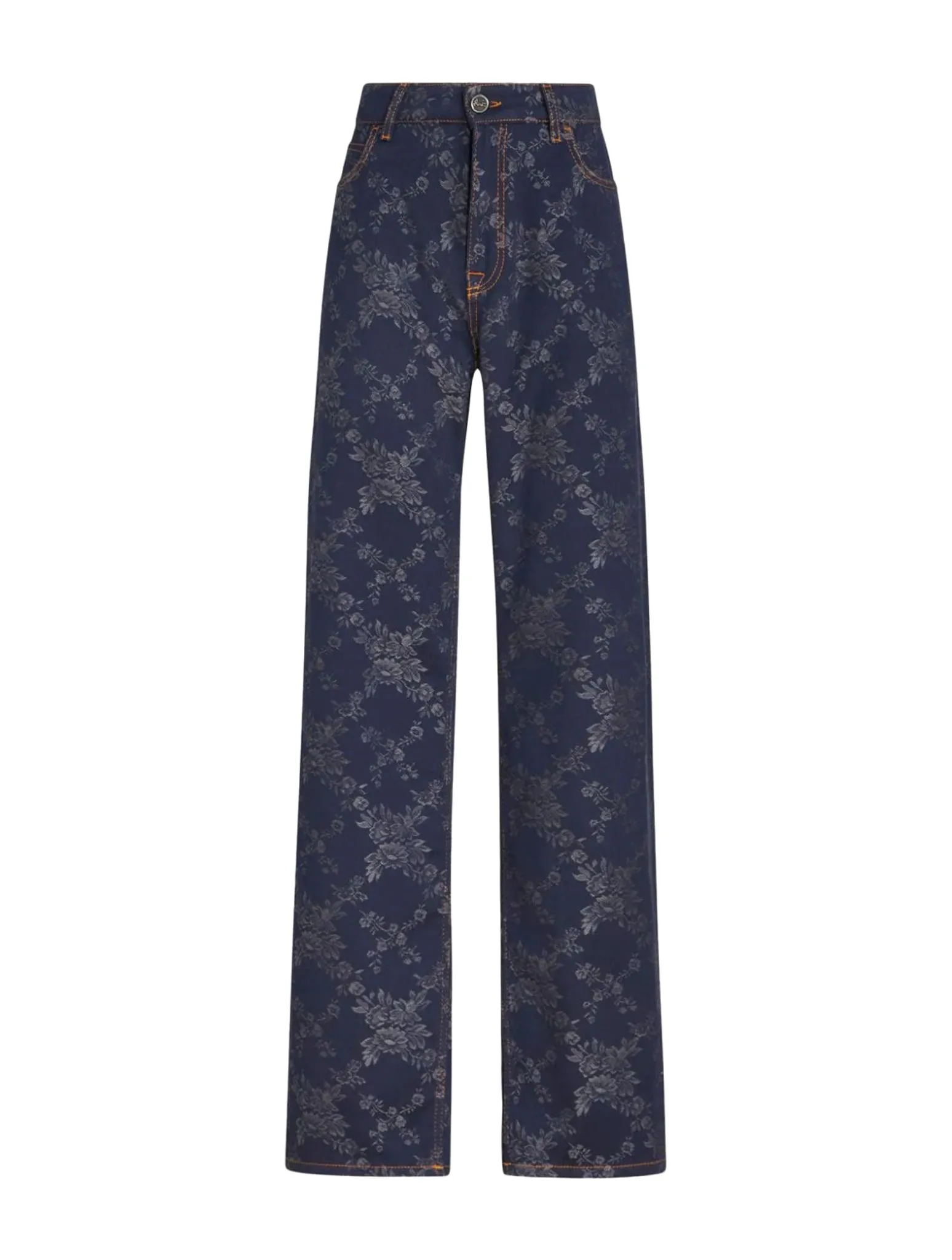 BAGGY JACQUARD JEANS