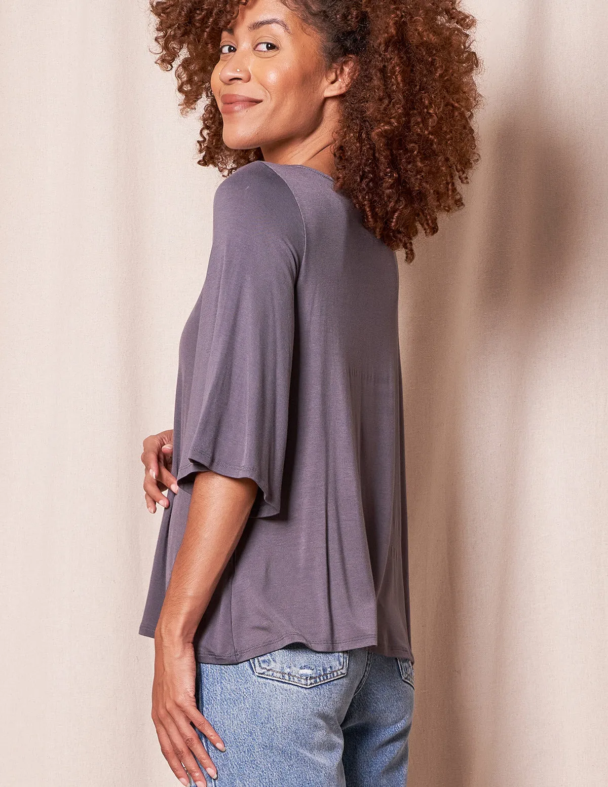 Bamboo Flare Top - As-Is-Clearance