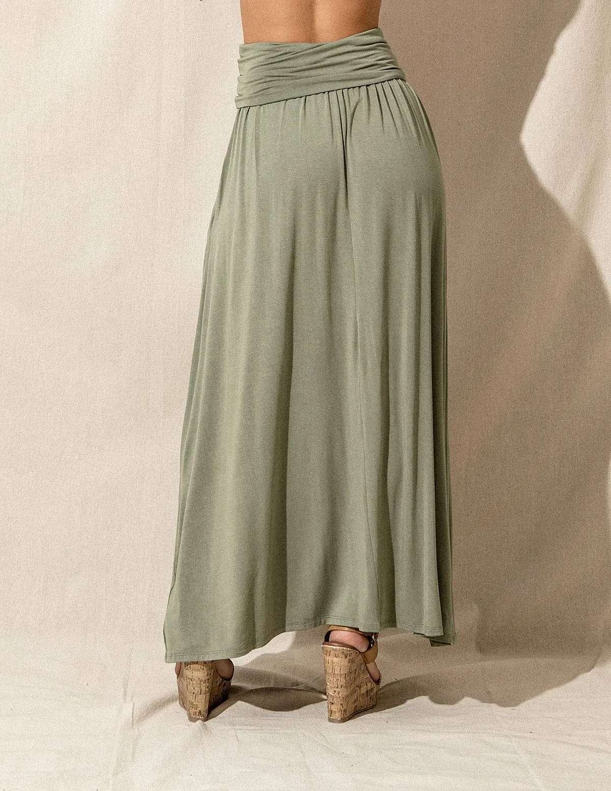 Bamboo Maxi Skirt