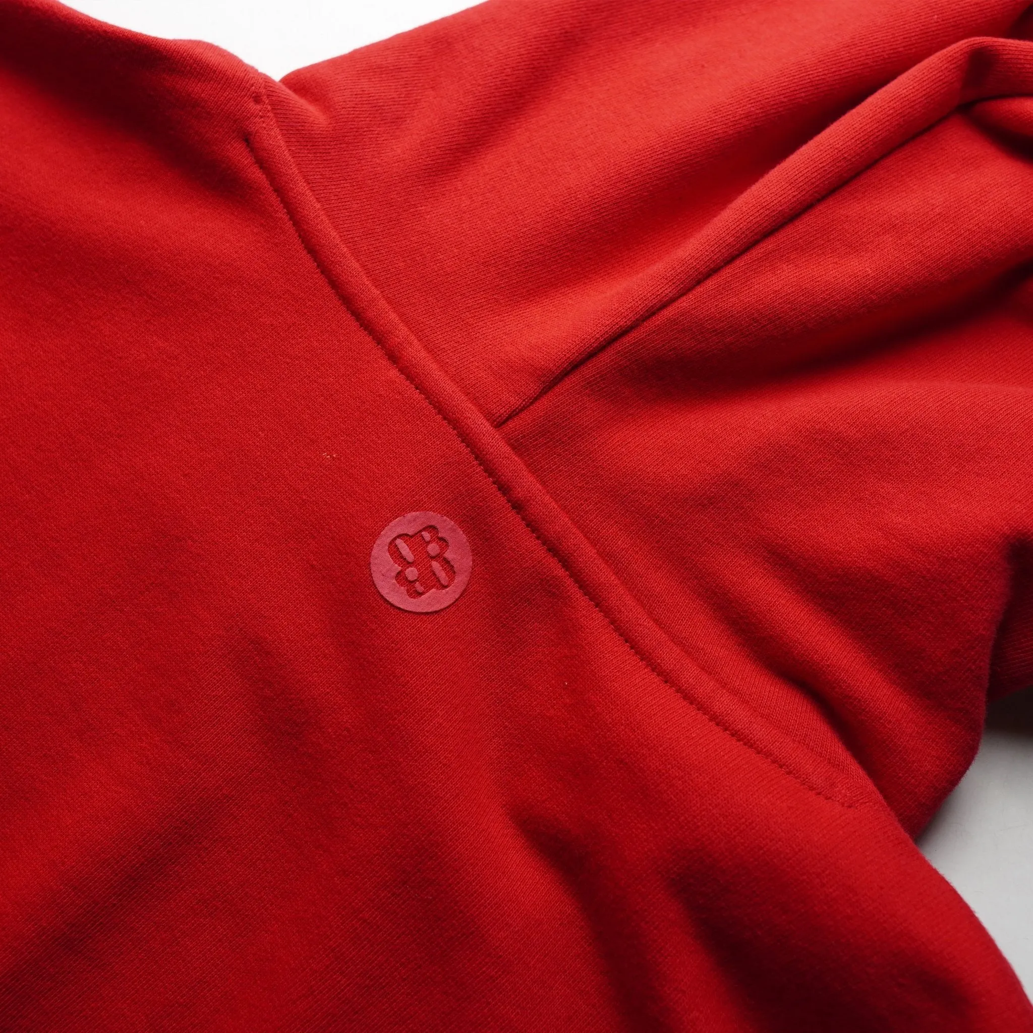 BASIC RED HOODIE