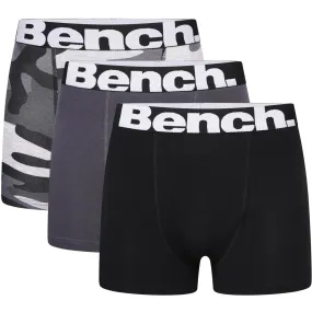 Bench Mens Darizz 3 Pack Boxer Shorts