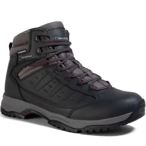 Berghaus Mens Expeditor Ridge 2.0 Mid Leather Walking Boots - Black/Red