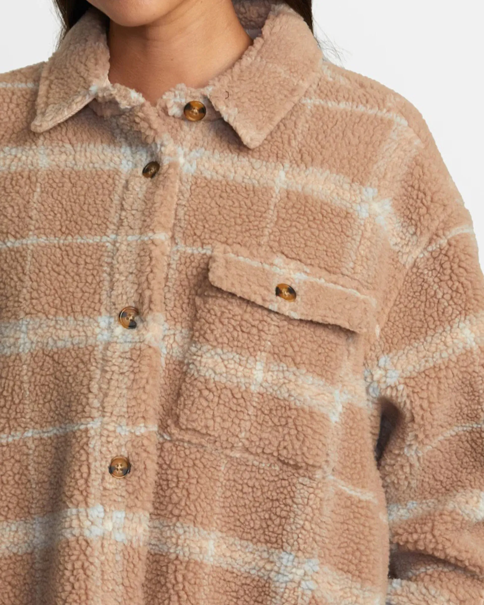 Birdie Shacket Flannel Jacket