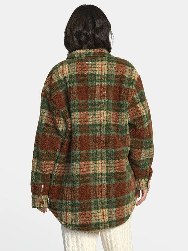 Birdie Shacket Flannel Jacket