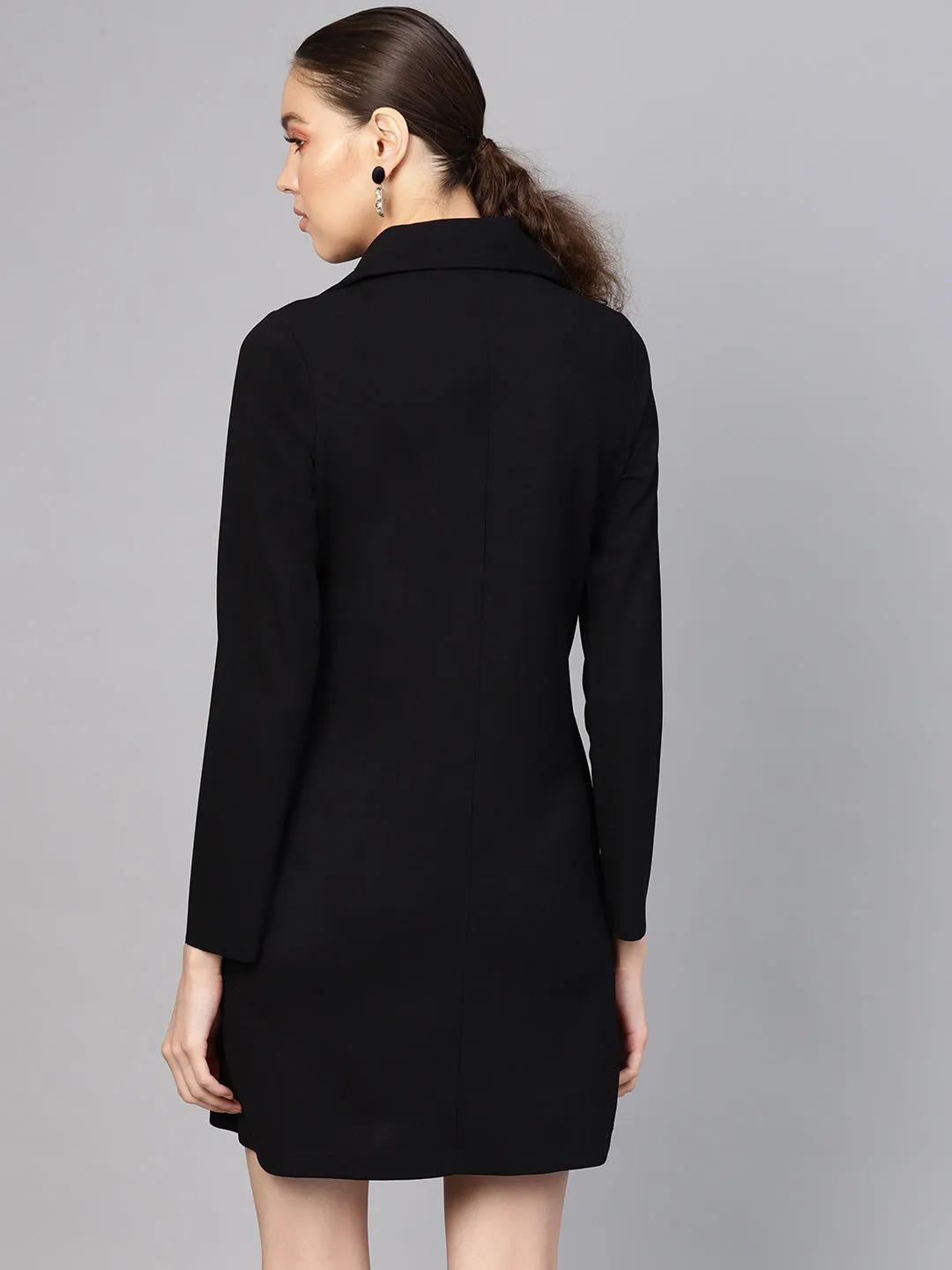 Black Blazer Dress