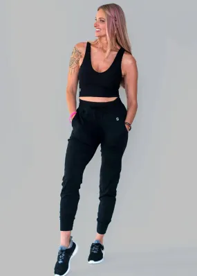 Black Signature Jogger