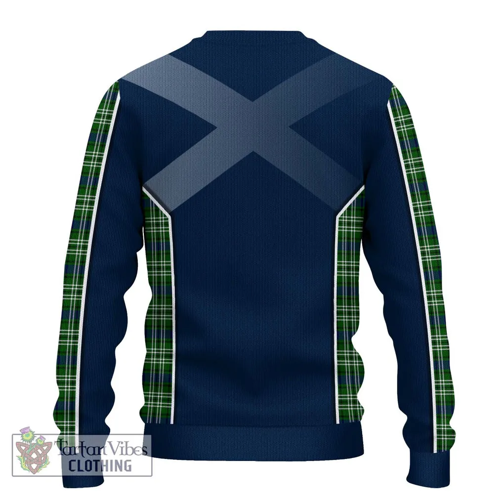 Blackadder Tartan Ugly Sweater with Family Crest and Lion Rampant Vibes Sport Style