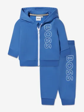 BOSS Baby Boys Tracksuit in Blue