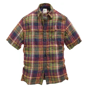 Buleleng Linen Plaid Shirt