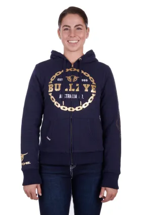 Bullzye Ladies Kamala Zip Through Hoodie - Dark Navy - B3W2701264- On Sale