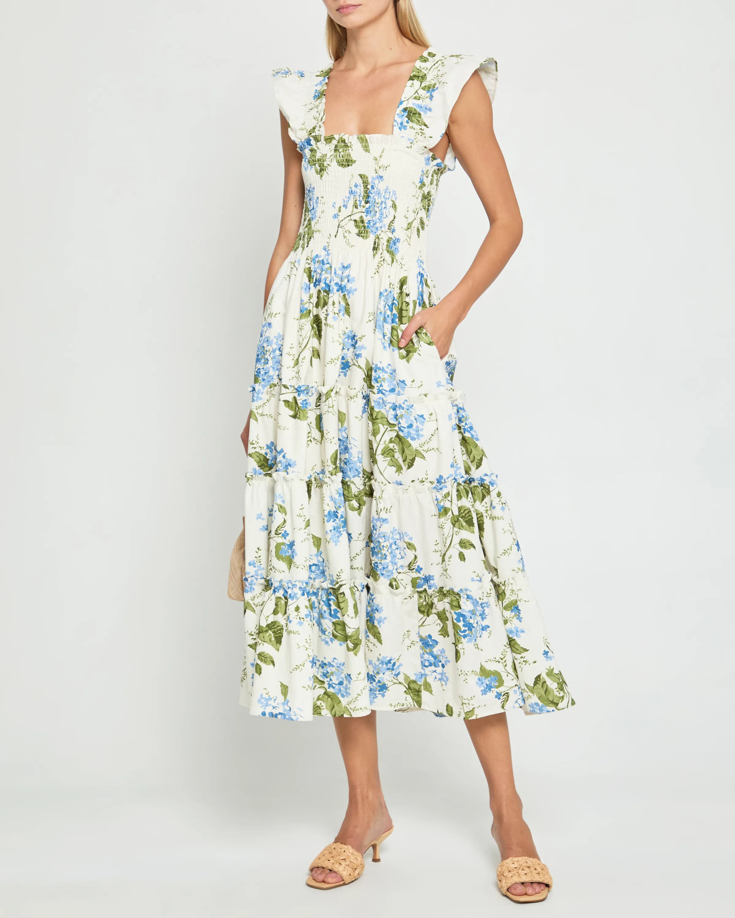 Calypso Linen Maxi Dress