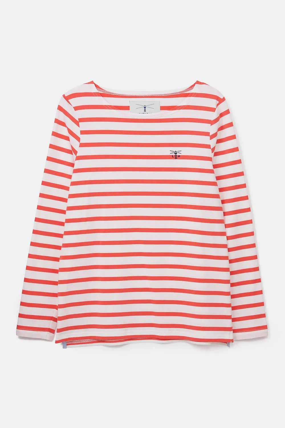 Causeway Breton Top - Watermelon Stripe