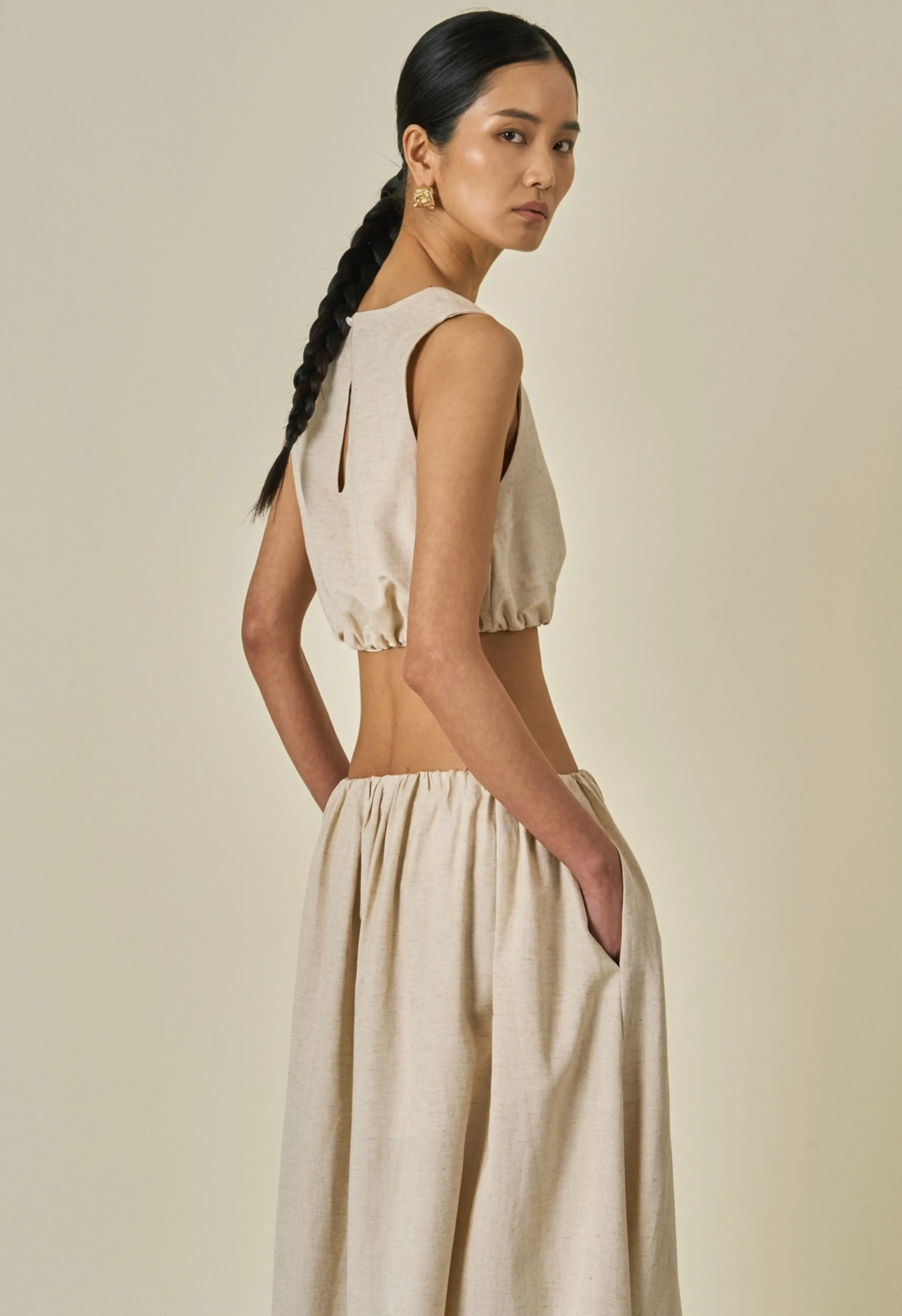 Chiara Linen Skirt