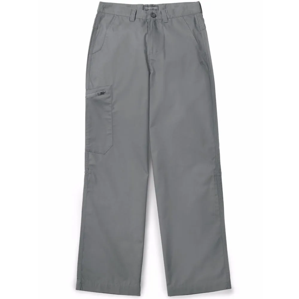 Childrens Kiwi Walking Trousers Platinum