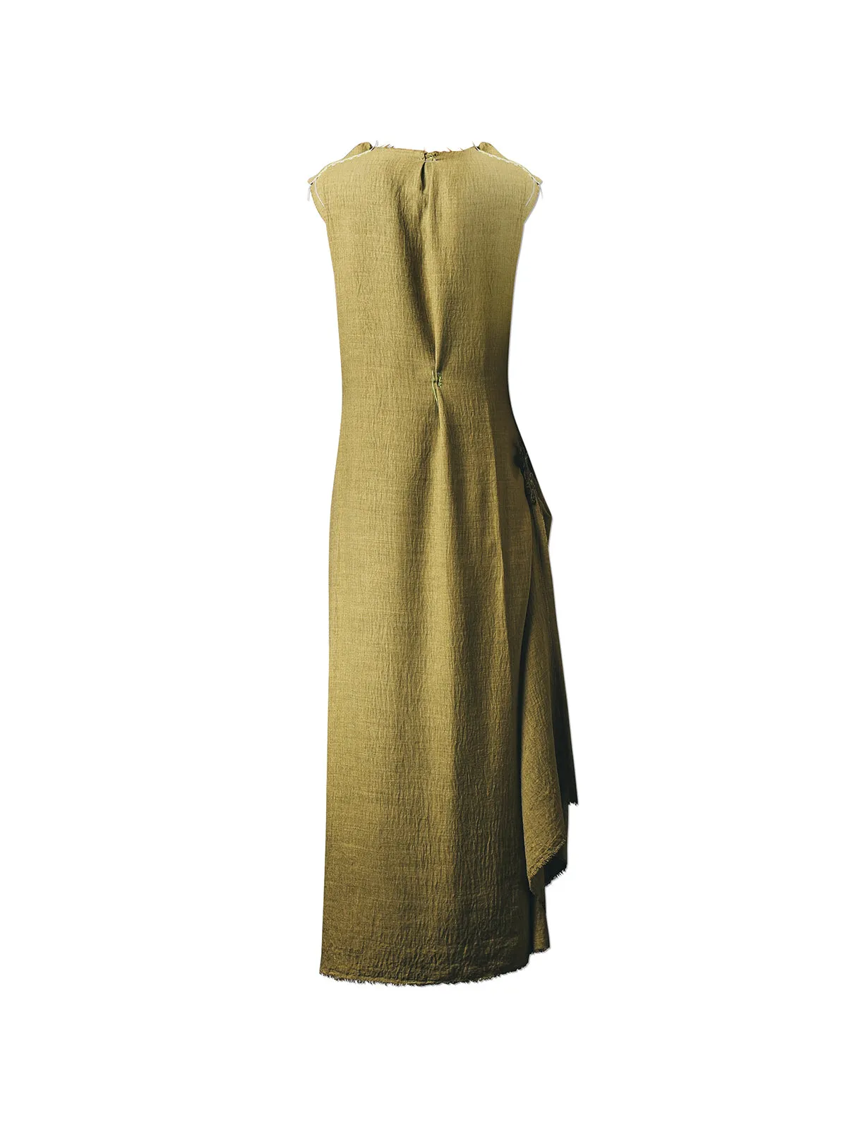 Column Draped Dress