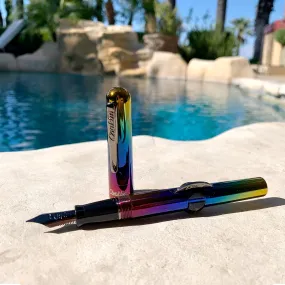 Conklin Mark Twain Crescent Filler Limited Edition Rainbow Fountain Pen