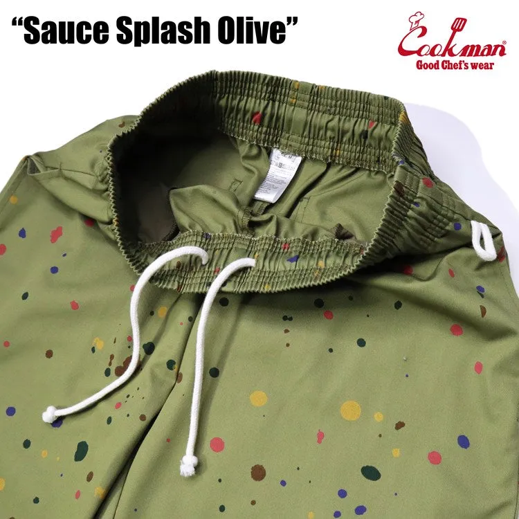 Cookman Chef Pants - Sauce Splash : Olive