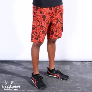 Cookman Chef Short Pants Cargo - Ripstop : Duck Hunter Camo Red