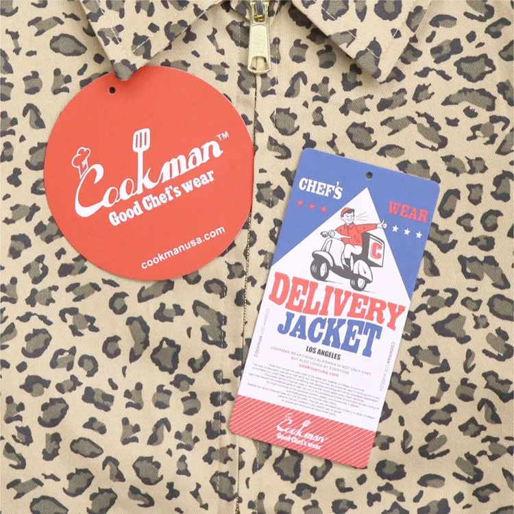 Cookman Delivery Jacket - Leopard