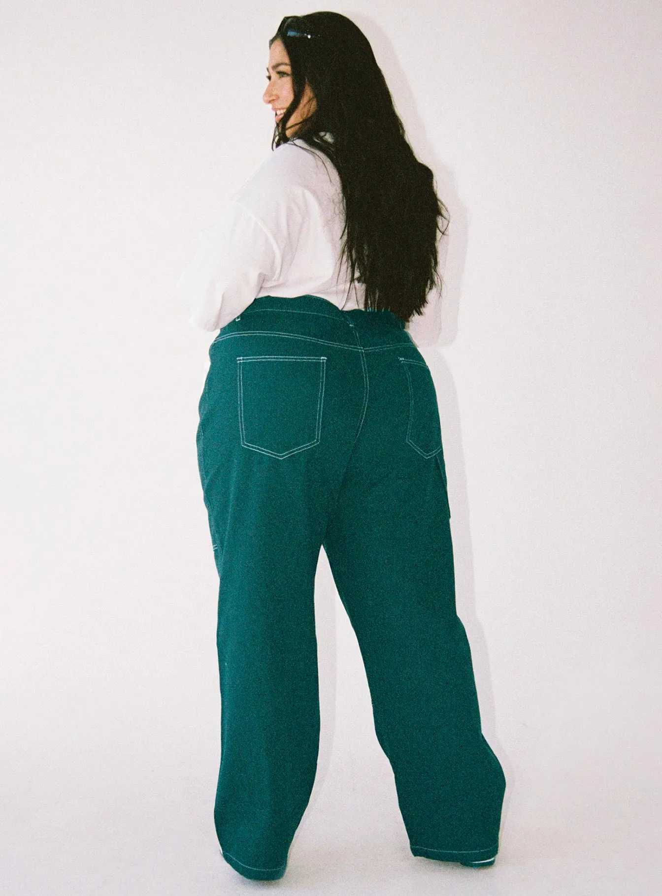 Copeland Jeans Green Curve