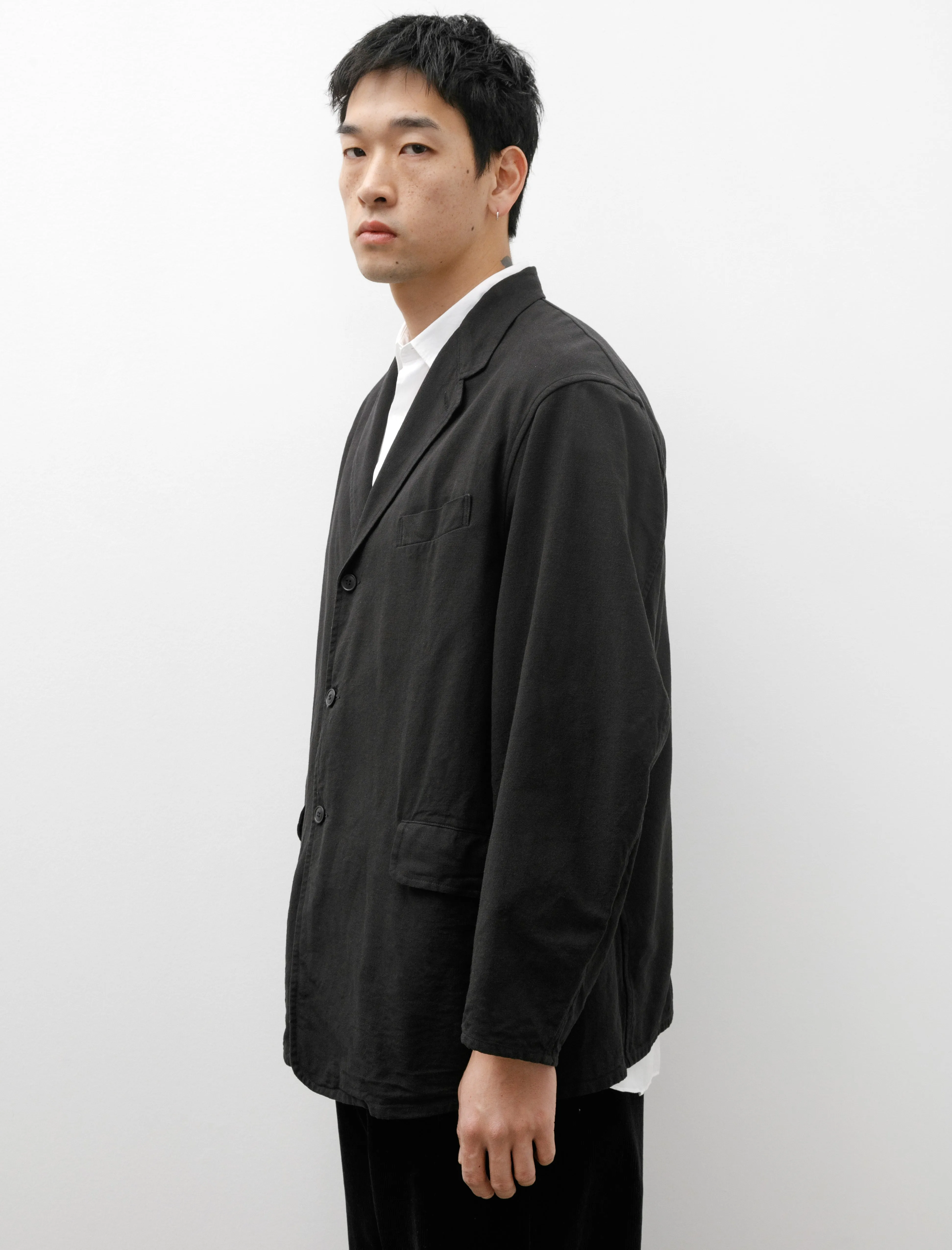 Cotton Duck Jacket Black