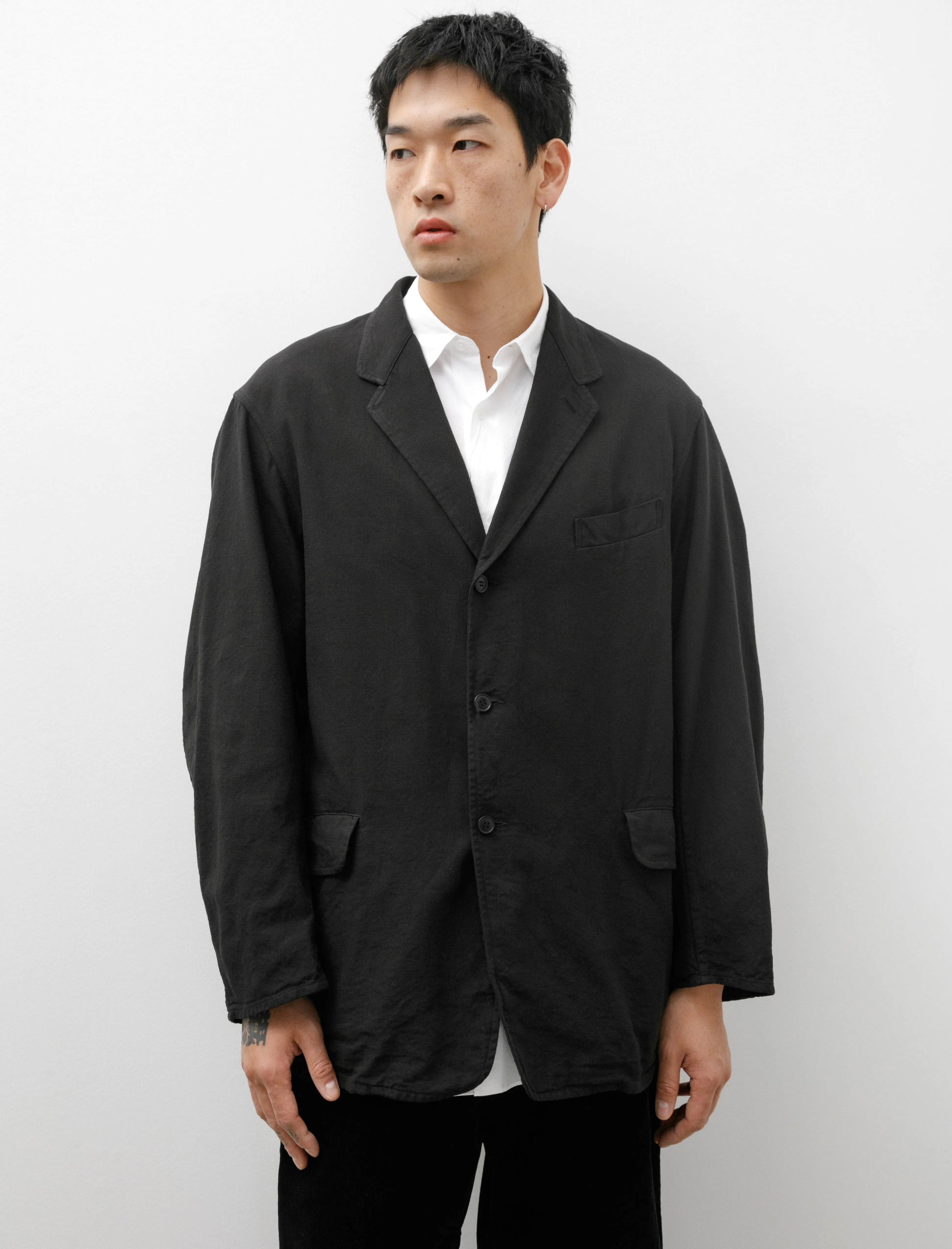 Cotton Duck Jacket Black