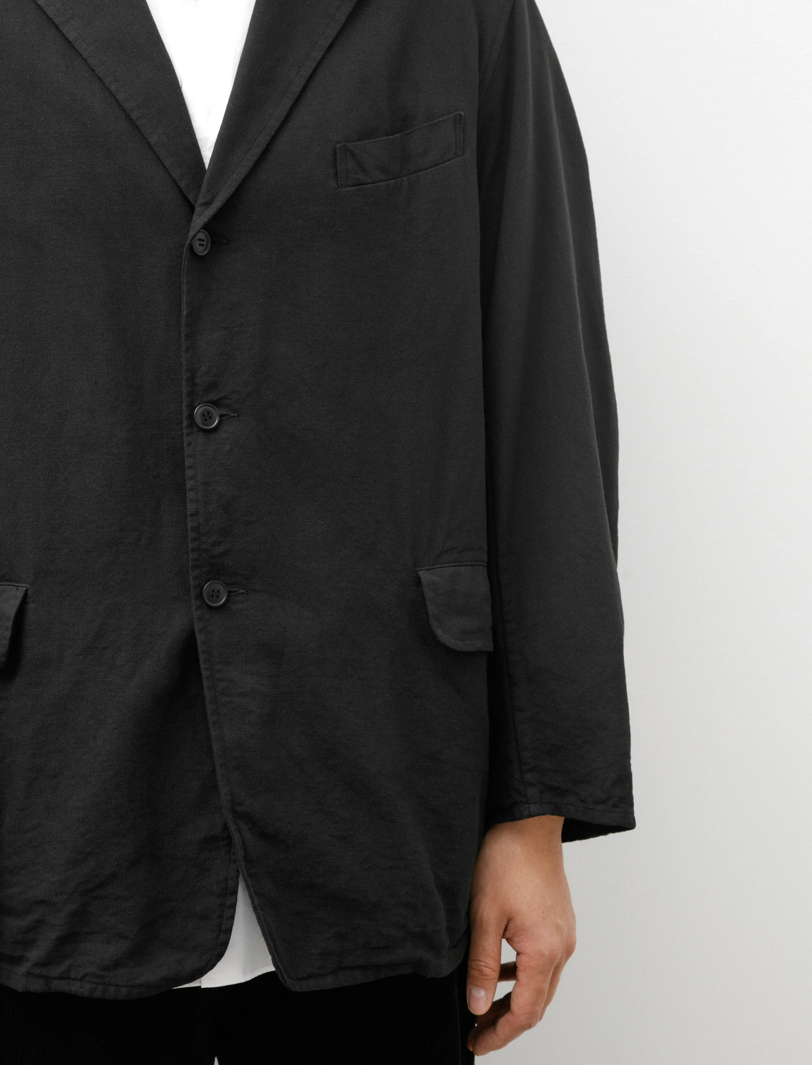 Cotton Duck Jacket Black