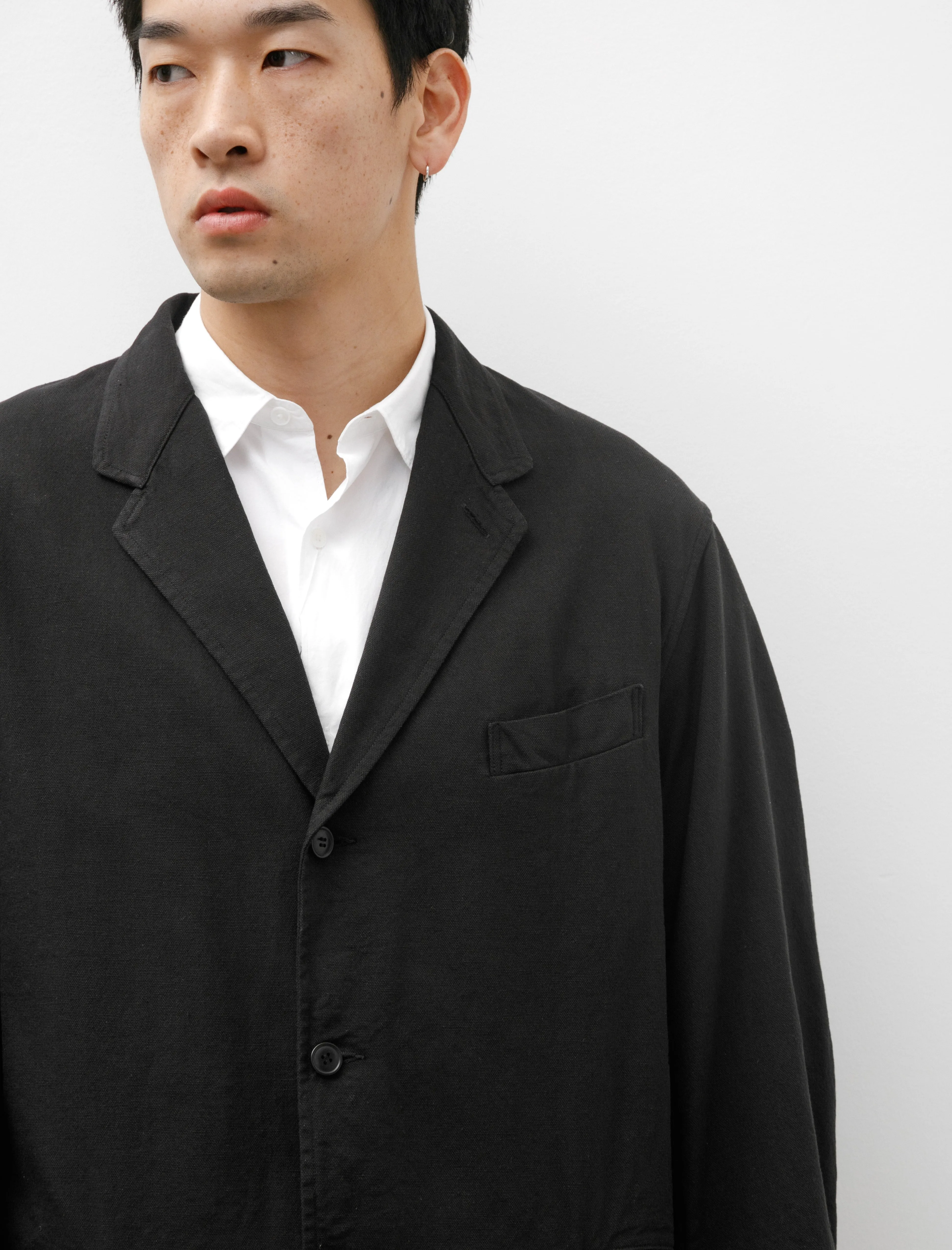 Cotton Duck Jacket Black