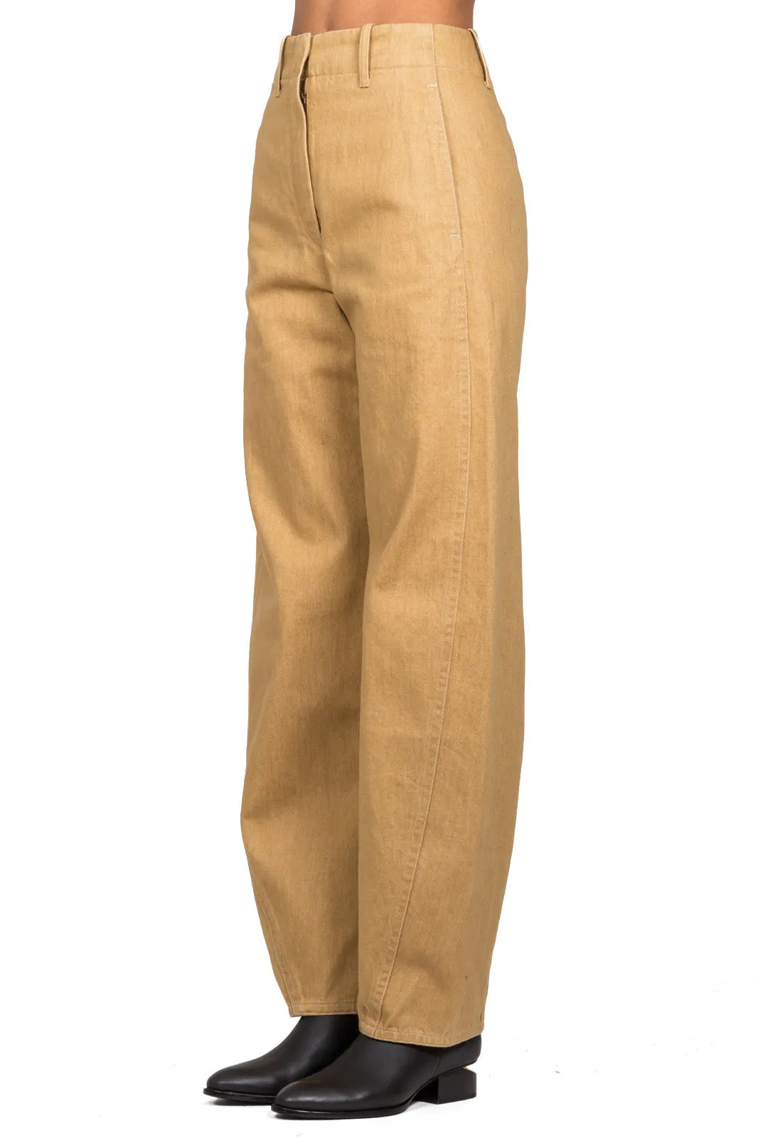 Curved Leg Trousers