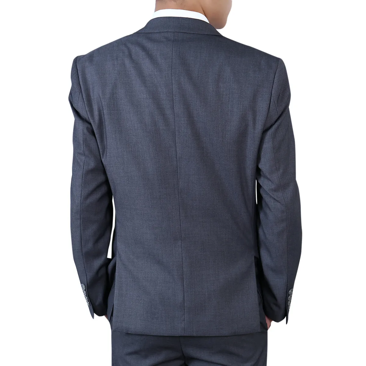 Dark Grey Casual Blazer Slim Fit Business Blazer