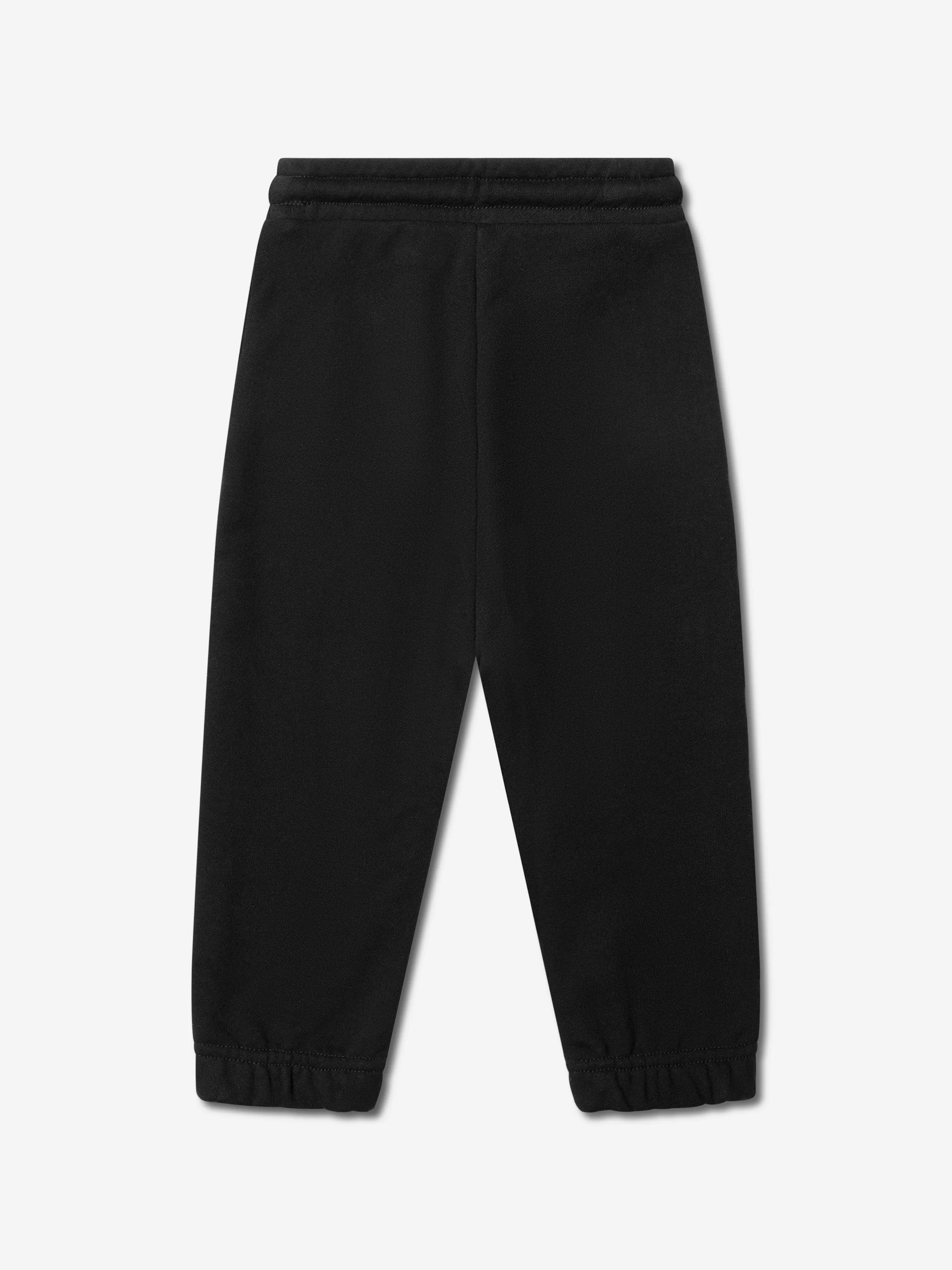 Diesel Boys Logo Joggers in Black