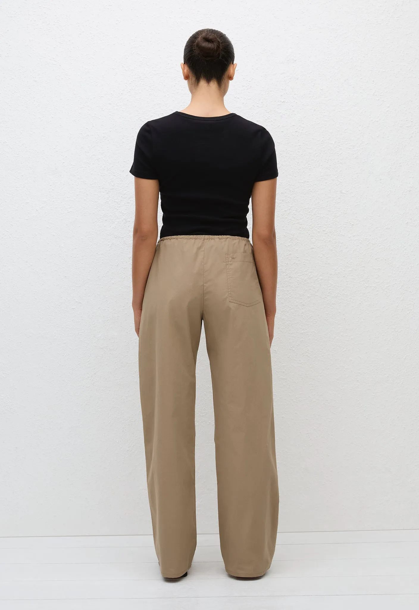 Drawcord Pant - Stone