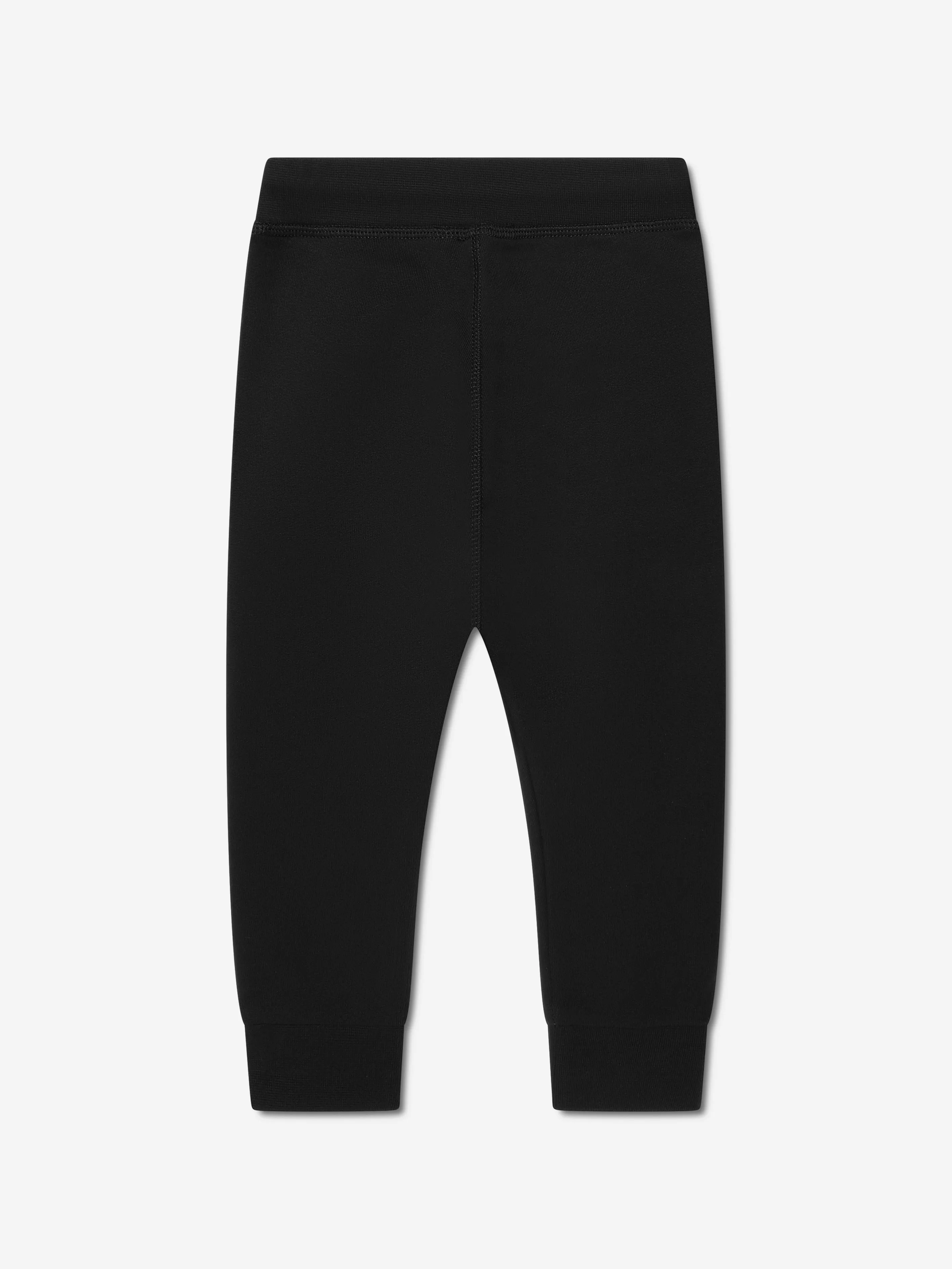 Dsquared2 Kids Logo Pants In Black