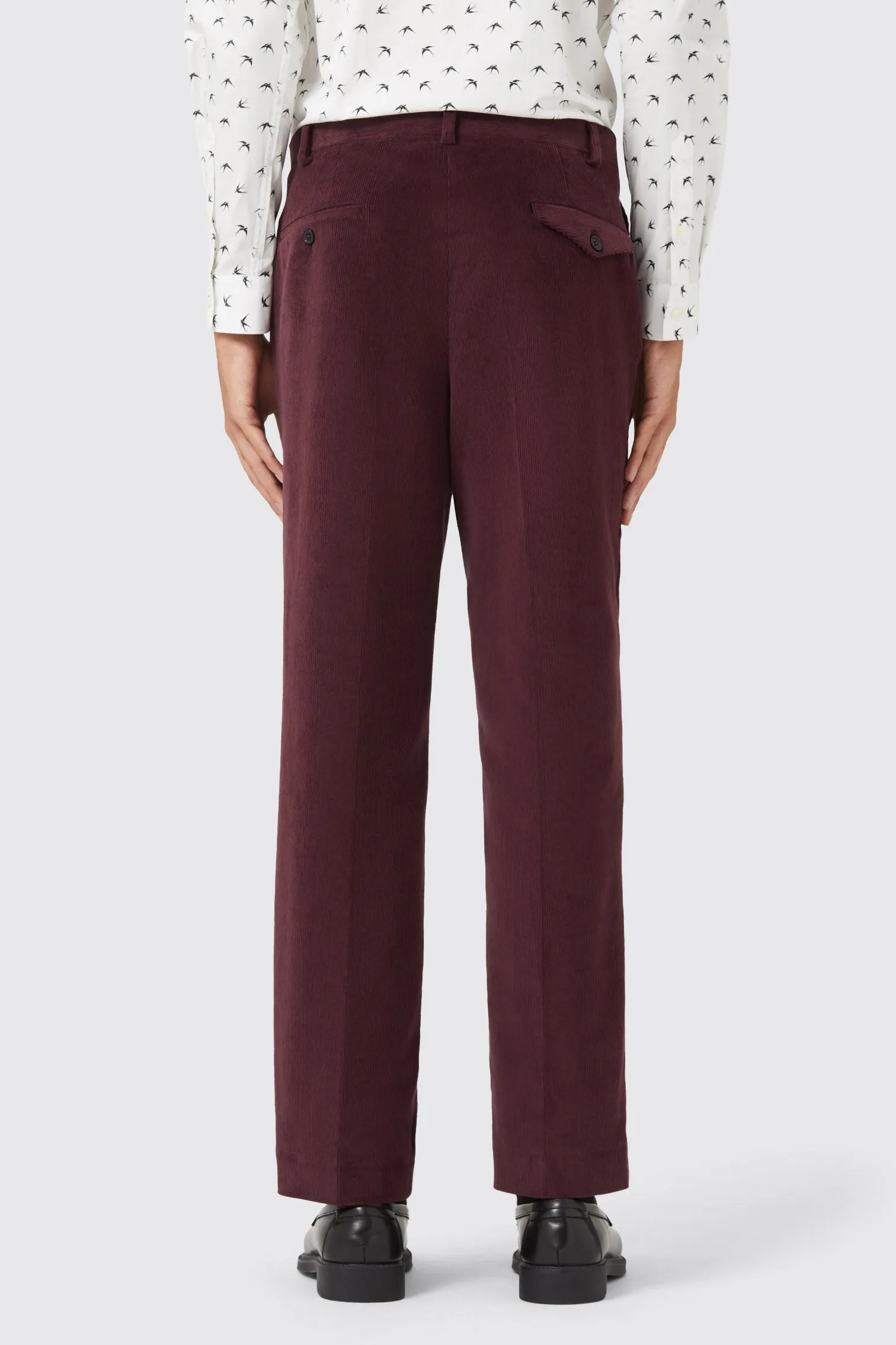 Dunmore Wine Cord Trouser TT x AM