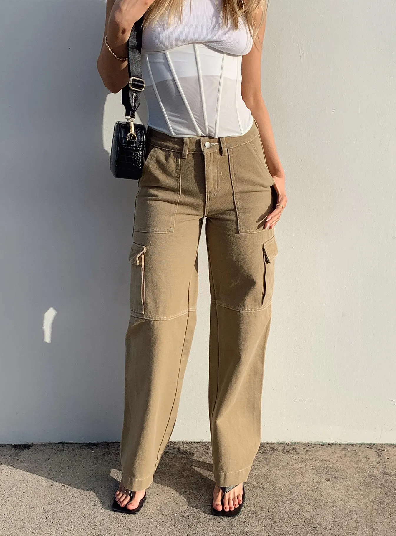 Dust Dancing Cargo Pant Camel